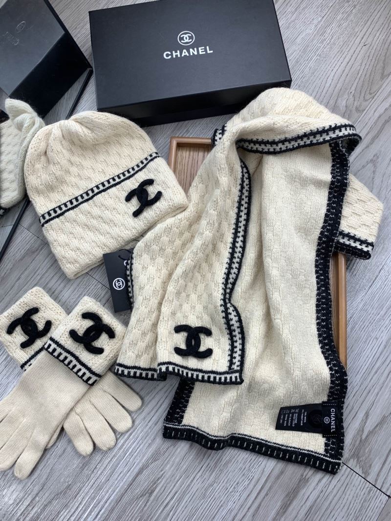 Chanel Caps Scarfs